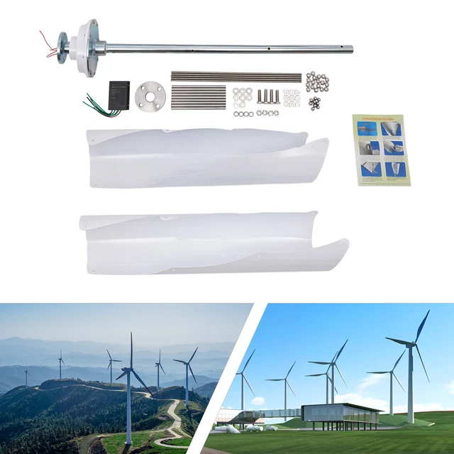 Turbina Eolica Verticale WANGYONGQI - 9000W 220V | Generatore Eolico Maglev Con Controller MPPT | Per Casa O Luci Stradali - Foto 12