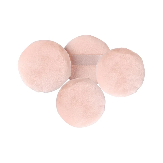 4 piezas Esponjas Para Maquillaje Facial Polvo Suelto Mezcla Prensada Miss