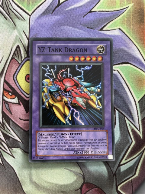 MFC-054 YZ-Tank Dragon Super Rare UNL Edition NM Yugioh Card