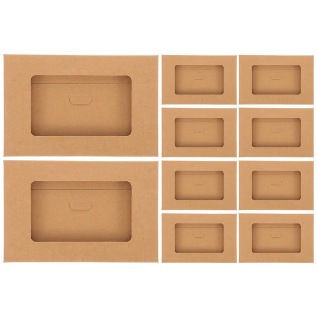 Custodie Carta Per CD/DVD/Blu-Ray - 100 Pezzi | Con Finestra | Chiusura A Scatto - Foto 11