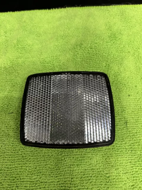 Vintage Schwinn Stingray Bicycle Square Front Clear Reflector Vintage Schwinn Stingray Bicycle Square Front Clear Reflector