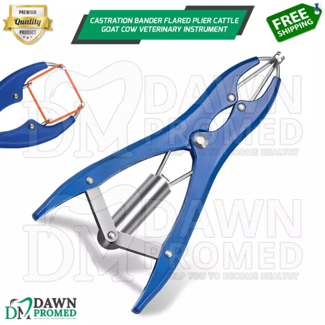 Castration Bander Flared Plier For Cattle Goat Cow veterinary Instruments