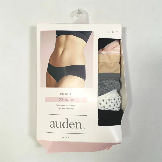 Women's Cotton Compatible with Comfort Hipster Underwear Auden Size XS  Burgundy