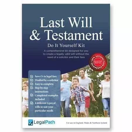 Last Will And Testament DIY Will Kit By LegalPath 2019 Edition. Really Simple T