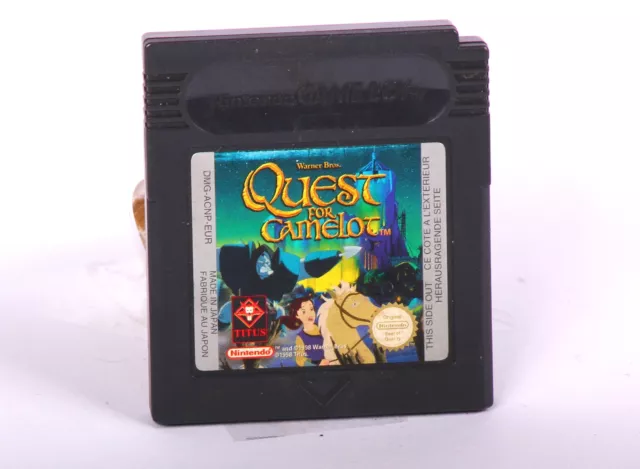 Quest pour Camelot ( Très Bien ) Pour Jaune, Gameboy, Poche Coloris Avancer Sp