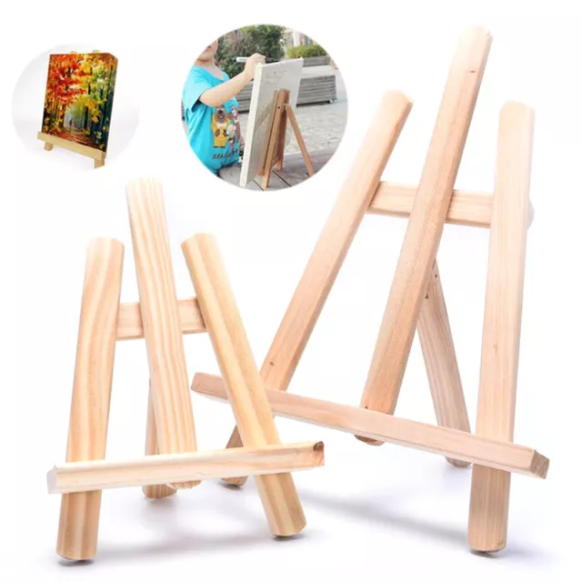 Wooden Drawing Easel Tablet Phone Stand Frame Painting Art Tripod Display Sh  F1