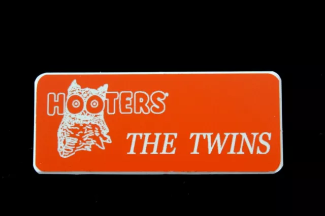 Hooters Uniform The Twins Name Tag Role Play Halloween Costume Super
