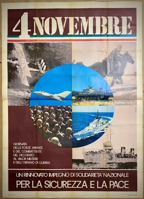 4 November Tag Der Streitkräfte Bundeswehr - Poster Original - 1950/60