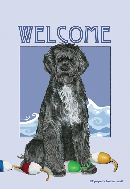 Pipsqueak Garden Flag - Portuguese Water Dog 495771