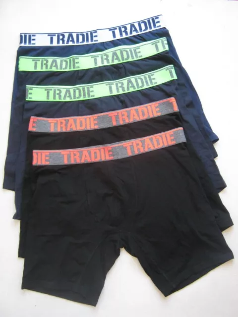 5X Men Underwear Tradie Underwear Cotton Long Leg Trunk