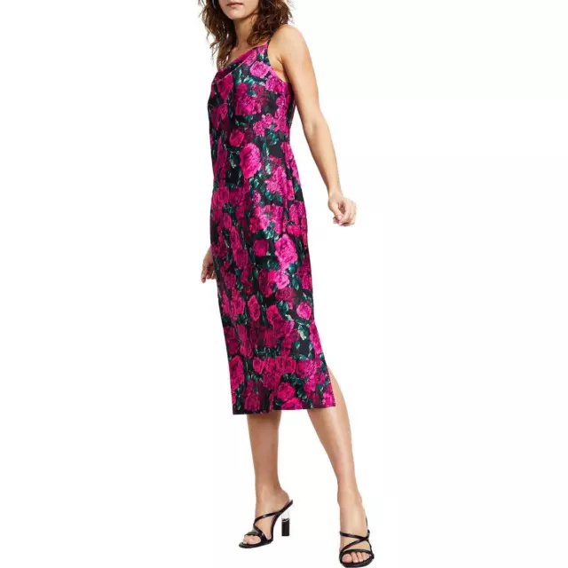 Bar III Womens Floral Midi Party Slip Dress BHFO 2649