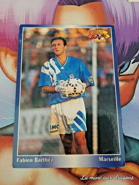 Olympique de Marseille | Trading Cards: Panini Football Cards Premium 1995