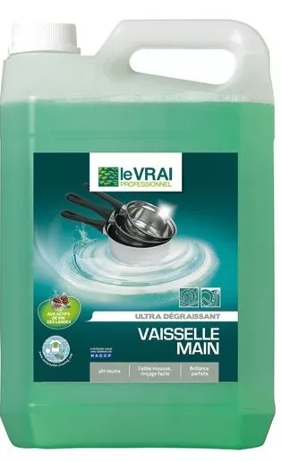 Liquide vaisselle main Green care MANUDISH essential*, 2x1L