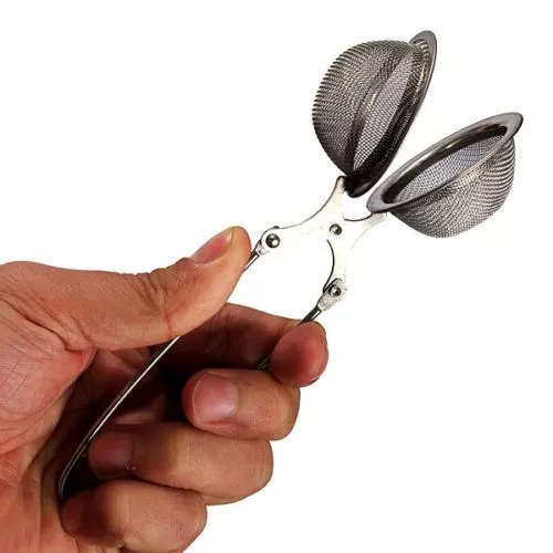 Stainless Steel Tea Bag Squeezer Infuser Filter Strainer Steep Brew Herbal Spice 3