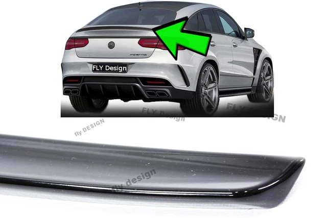 Sport Spoiler Posteriore Labbro Nero Lucido Per Mercedes Classe C W204 Berlina 0 - Foto 2