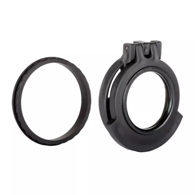 Tenebraex Objective Clear Flip Cover w/ Ring for Bushnell Elite Tac 3.5-21x50