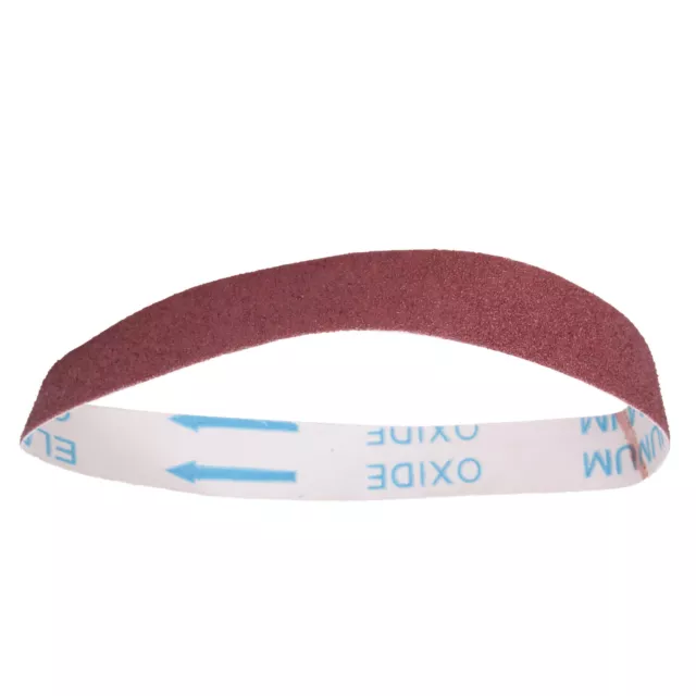 10Pcs/set Alumina Sanding Belt Abrasive Belts Sander 528x30mm For Woodworking