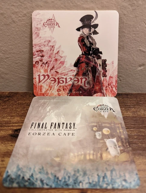 Coaster Final Fantasy XIV Primals Bahamut – Eorzea Cafe Square Enix – Édition Limitée