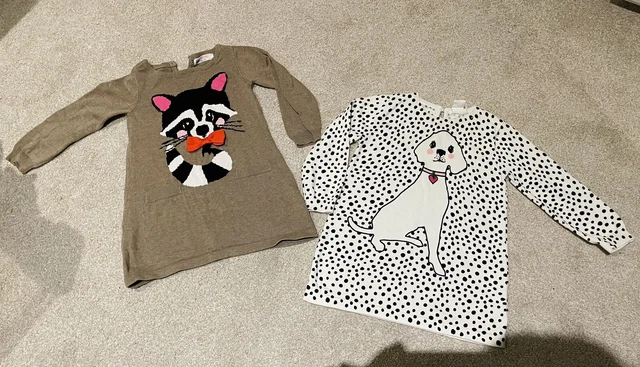 Pacchetto di 2 abiti a maniche lunghe. 18 - 24 mesi. H&M