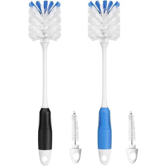 2 Pack Bottle Cleaner Brushes, Flexible Water Bottle Brush for