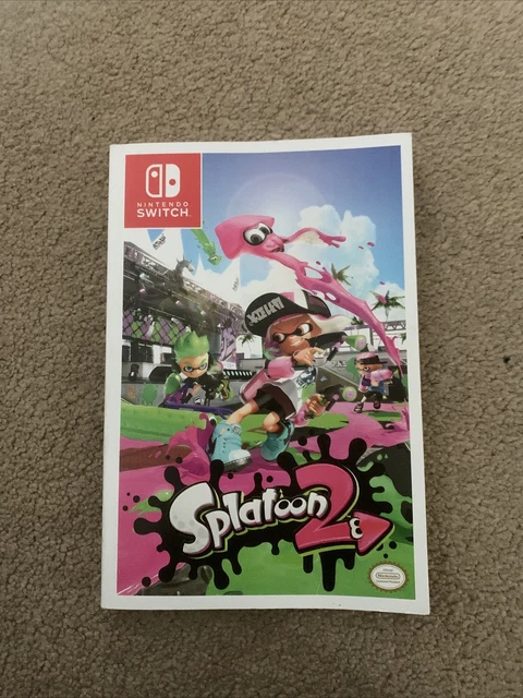 Nintendo Switch Splatoon 2 Prima Official Strategy Guide Book