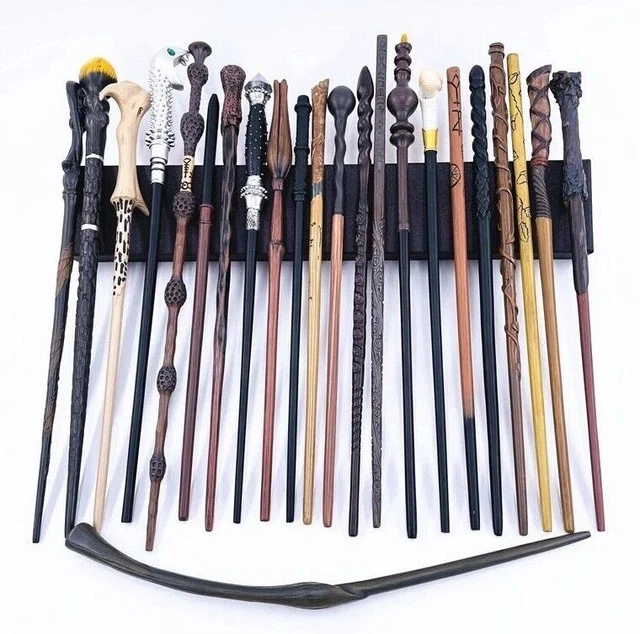 3542CM HARRY POTTER Metal Magic Wand Wands Dumbledore Hermione Display