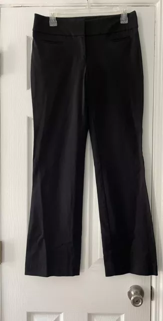 Ann Taylor Loft Julie Women’s Size 4 Dress Career Black Chino Stretch Pants