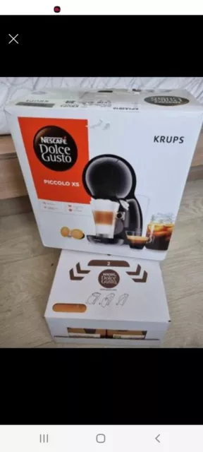cafetière nespresso KRUPS Nescafé Dolce Gusto Machine à café,6 boites  dosettes