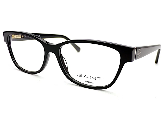 Lunettes Eddie Bauer EB8282 Noir Brillant – Monture Unisexe Rectangle 52 Mm – Neuf Avec étiquettes