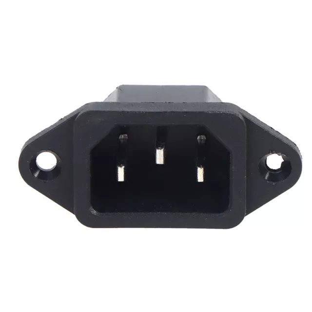 AC-04 Socket 250V 10A 3-pin With Ears For Electric Car Computer Power SockUL SN❤