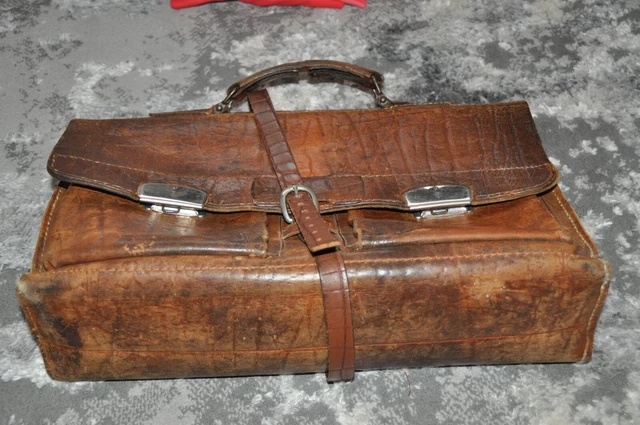 alte Ledertasche Vintige