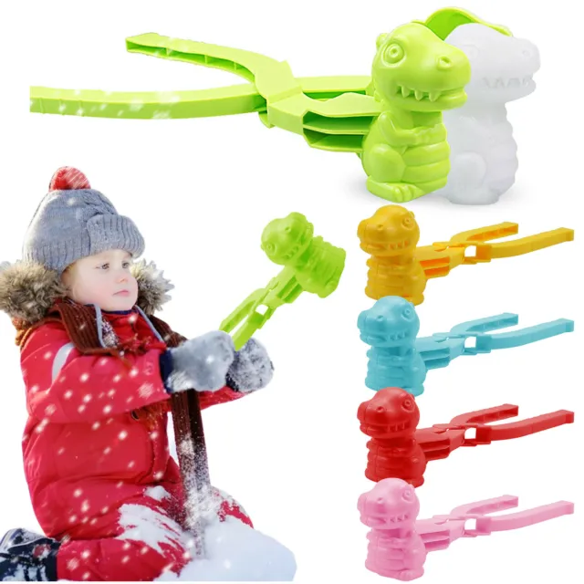Snowball Maker Clip Heart Snow Sand Mold Tool Winter Children Toys Birthday Gift