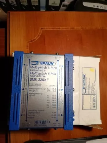 Spaun Multiswitch 6-fach, SMK 2260 F, neu