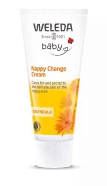 6x Premium Weleda Baby Calendula Nappy Cream 75ml BBE 08/23 3