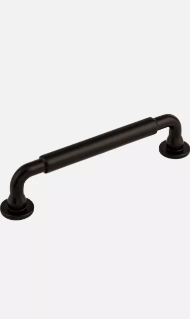 Top Knobs TK823ORB Lily Pull 5-1/16" cabinet drawer handle. Oil Rubbed Bronze