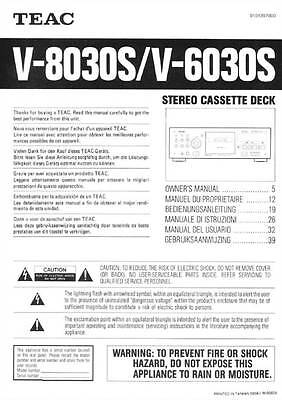 AIWA ad-f350 to F 350-Cassette Deck-User Owner's Manual-EN DE FR ES EN 