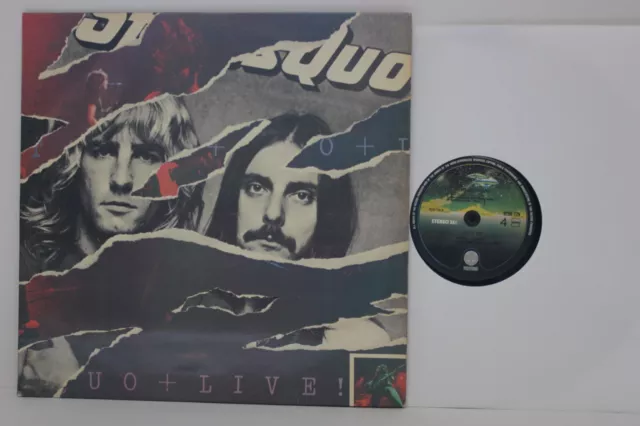 Status Quo ‎– Live- DLP 1977 NL- Vertigo ‎– 6641 590