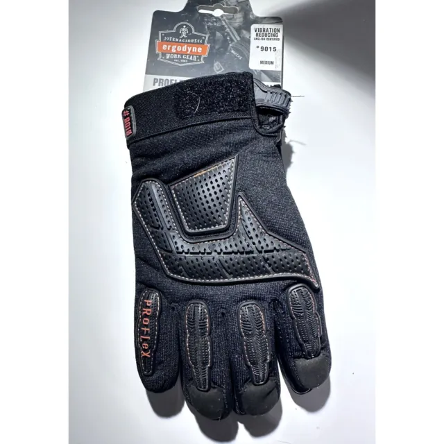 Ergodyne Proflex #9015 Vibration Reducing Work Gloves Size Medium 9015