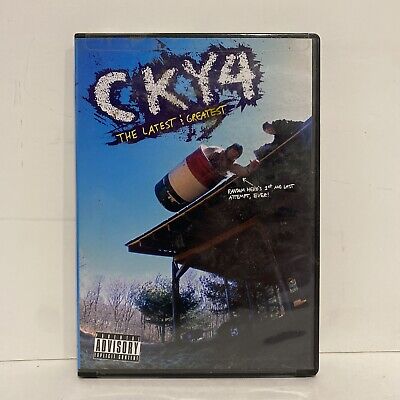 CKY4 The Latest & Greatest (DVD, 2003) Bam Margera Ryan Dunn