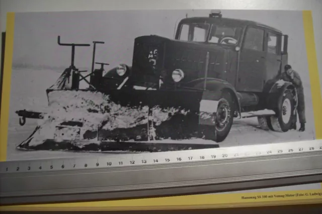 Groß-Foto, DDR, Oldtimer Zugmaschine, Lkw, Hanomag SS100 mit Vomag Motor