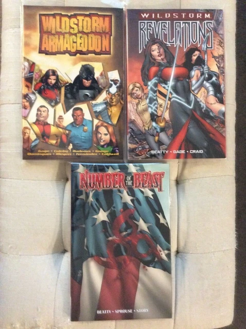 WILDSTORM Armageddon, Revelations, Number of the Beast TPB Complete Series