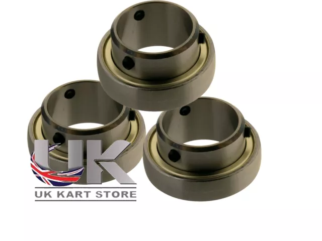 3 x 50mm TonyKart / OTK Chamfered Rear Axle Bearing 80mm O/D Go Kart