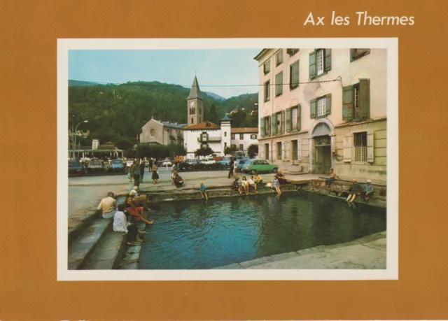 (09) Ax-les-Thermes.  Le bassin d'eau chaude des Ladres - Editions Larrey