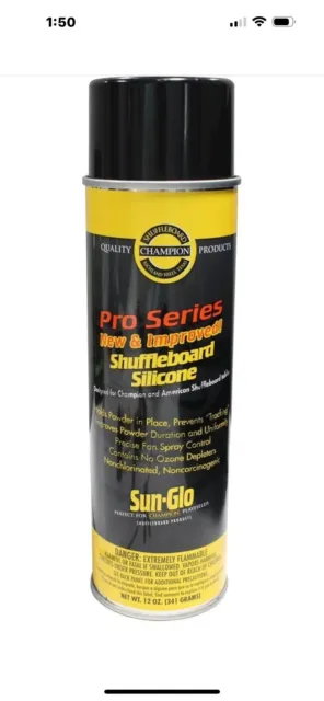 Sun-Glo Silicone Shuffleboard Spray (12 oz.)