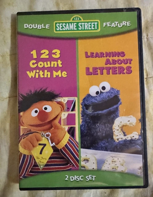 (未使用･未開封品)　123 Count With Me / Learning About Letters [DVD] [Import] sdt40b8 Sesame Street * 123 Count With Me * Learning About Letters