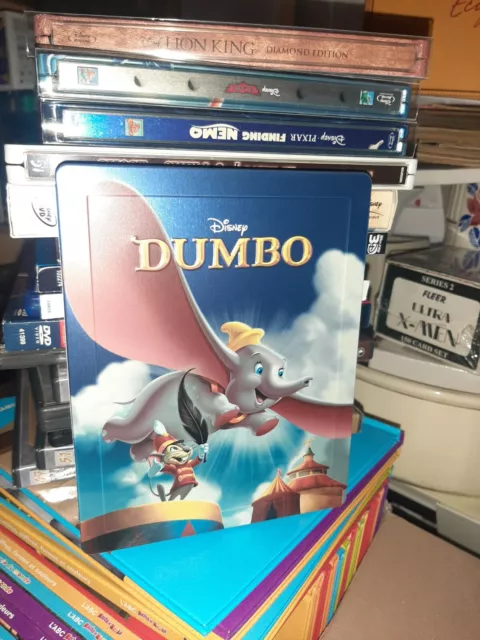 Dumbo SteelBook Blu-ray Disney 2014 Zavvi Edition limitée Region B,C