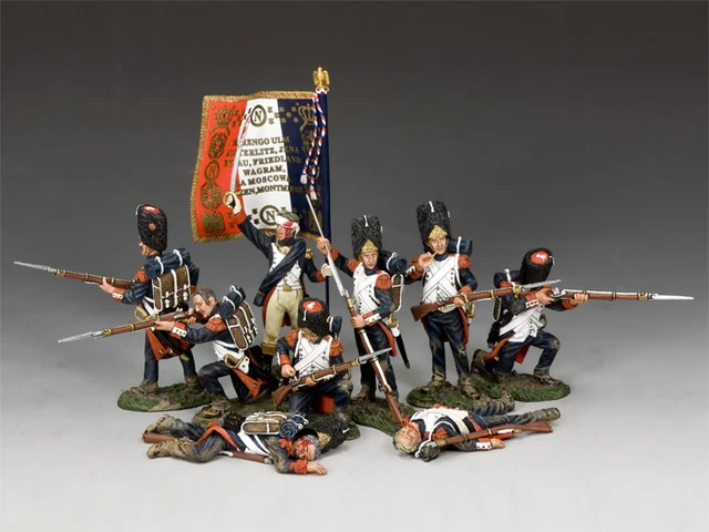 KING & COUNTRY THE AGE OF NAPOLEON NA502 FRENCH OLD GUARD DRUMMER