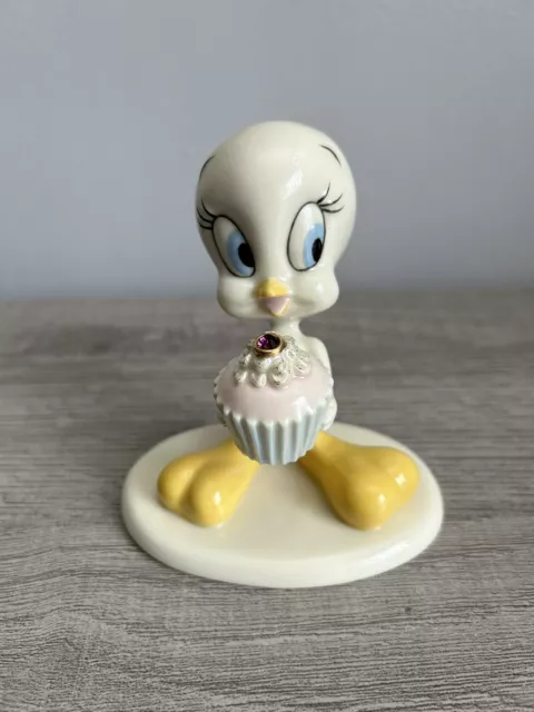 Lenox A Present From Tweety Porcelain Looney Tunes Figurine October Birthday