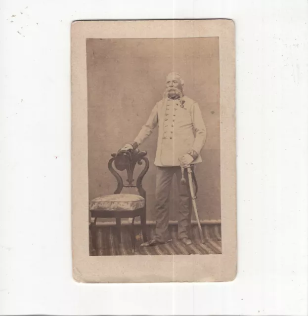 CDV Foto kuk Soldat / General Johann de Brueg - 1860er