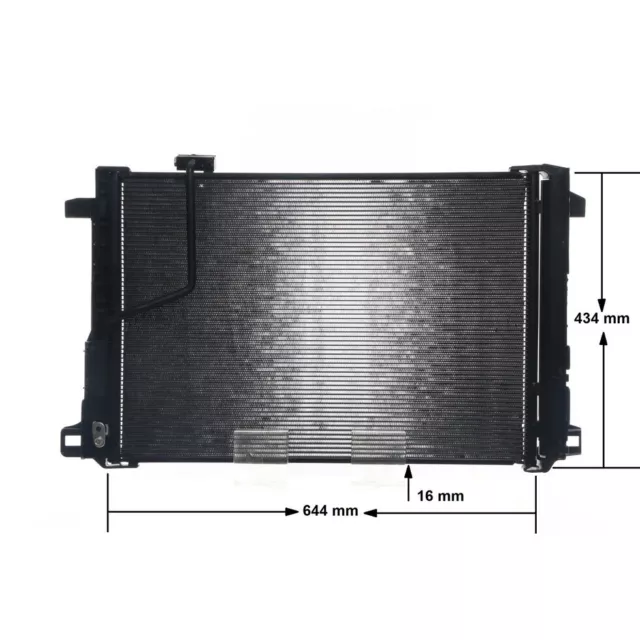 Kondensator Klimaanlage MAHLE AC 786 000S für Mercedes-Benz CLS C